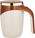 Coffee Blender Cup 380ml Stirring Travel Cup USB Automatic Stirring Coffee Mug with Stirring Physical Cooling for Coffee Milk Hot Chocolate