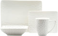 212 Main Vanilla Marble Rectangular Dinner Set - 16 Piece