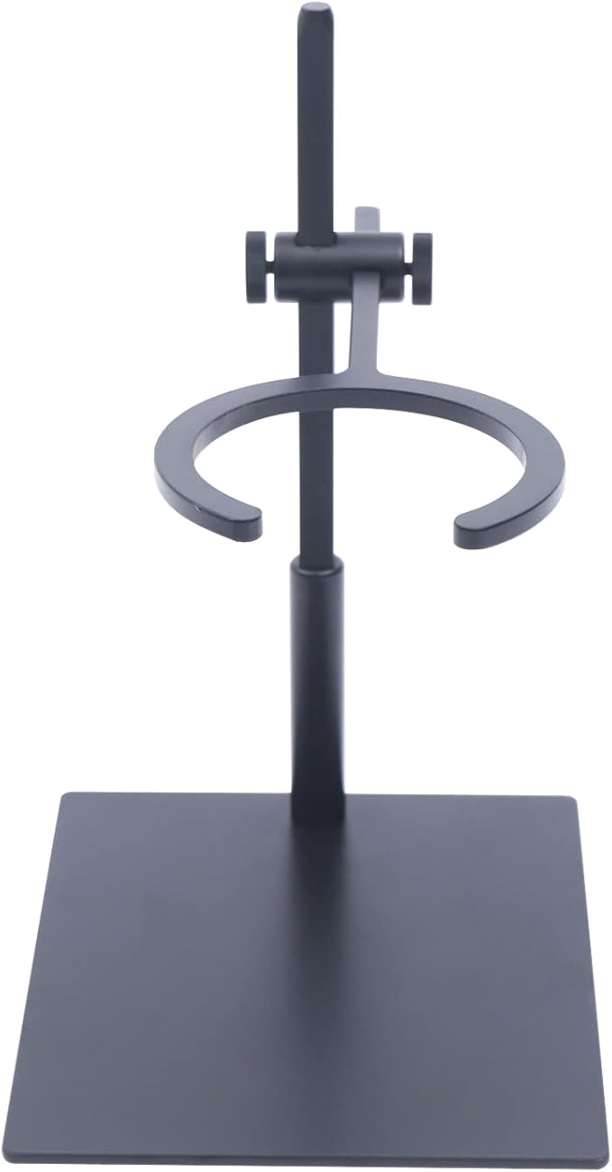 Pour Over Coffee Maker Stand Detachable Universal Coffee Stand Portable Espresso Machine Metal Dripper Stand Suitable for Coffee Grinder Stand Easy to Carry Office Home Camping Black