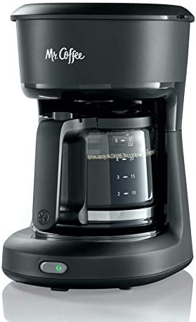 RCA 0.7 Cu. Ft. Microwave and Mr. Coffee 5-Cup Mini Brew Switch Coffee Maker Bundle Black