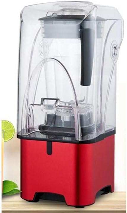 Super power commercial blender smoothies blender smoothies machine with 2200W (red)