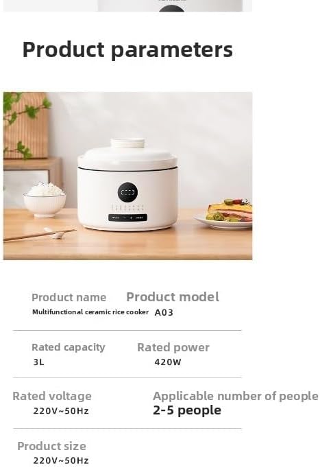 Intelligent Small Ceramic Liner Rice Cooker