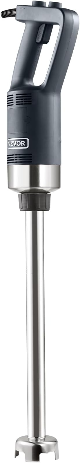 VEVOR Commercial Immersion Blender 750W 20 Heavy Duty Hand Mixer Variable Speed Kitchen Stick Mixer with 304 Stainless Steel Blade Multi-Purpose Portable Mixer for Soup Smoothie Puree Baby Food