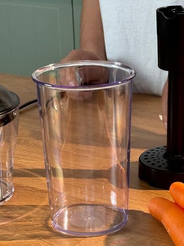 Ganiza GH10 5-in-1 Immersion Blender Handheld and An Extra 800ml Mixing Baker Bundle