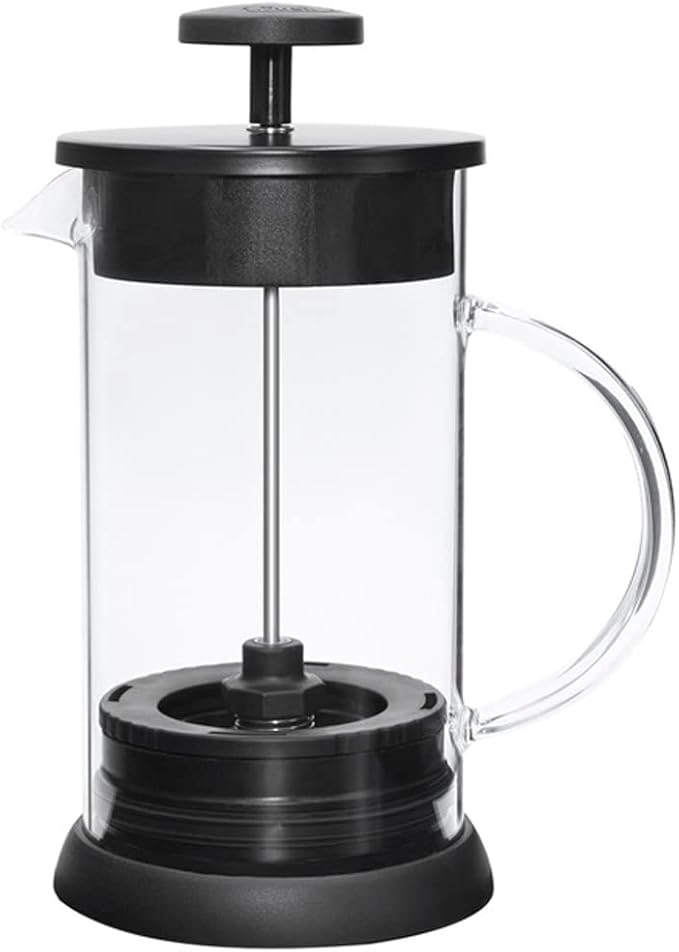 French Press Coffee Maker - Heat Resistant Glass with Filtration System Brews Coffee and Tea - Large 34 Oz Carafe Coffee Presser