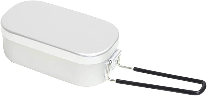 Field to Summit Rice Cooker 1 Piece OFCARC Rice Cooker Graduated Aluminum Anodized Rice Cookware Bento Box Convenient Outdoor Camping Dishes Pot Mestin Handle Polished Disaster