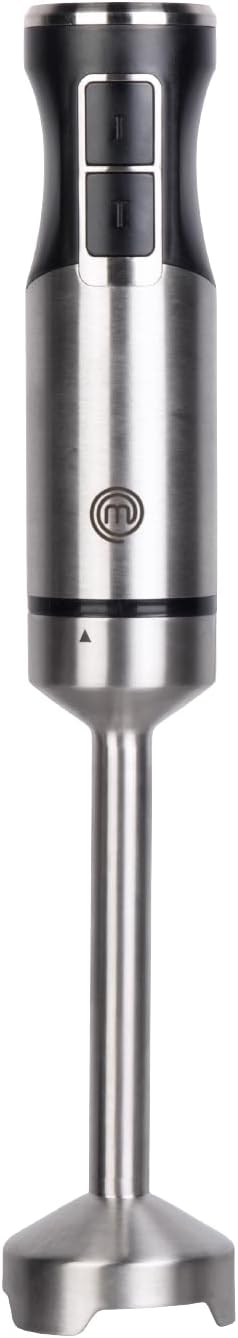 MasterChef Immersion Blender HandheldStainless Steel Hand Held Blending Stick EmulsifierPuree Blender for Making Baby FoodSoupSaucesPowerful 400W Motor with Variable Speed Control(Pack of 12)