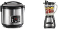 Hamilton Beach 14-Cup Digital Rice Cooker Steamer &amp 40 oz Power Elite Wave Action Blender