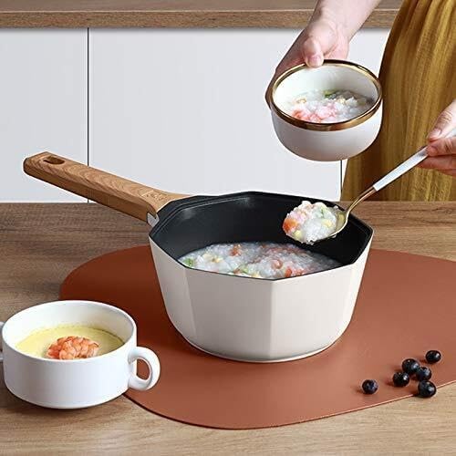 Mai Fanshi Octagonal Non-Stick Cookware Set Plasma Tech Durable Wok Frying Pans &amp Soup Pot for Induction/Gas