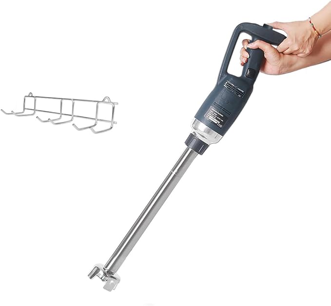 Electric Stick Blender Fixed Speed 500 watts Fixed Speed Commercial Immersion Blender with Lock and Button Stick Blender with 50 cm Stick