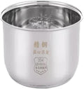 Rice Cooker 304 Stainless Steel Inner Pot 3L4L5Lcompatible For Midea Thickened FS3010/70 Inner Pot(5L 23.7X14.5)