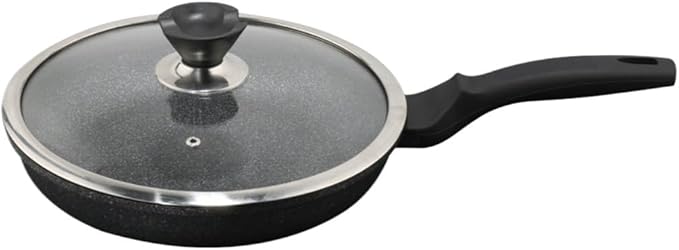 Common Induction Cooker for Thick and Non Stick Steak Pot with Wheat Rice Stone Flat Bottomed Pot (D 28cm)