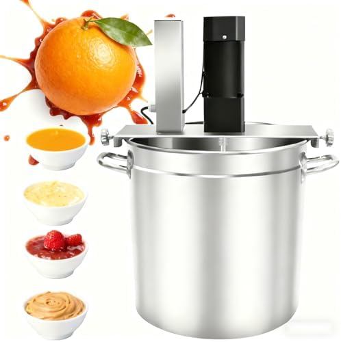 Automatic Sauce Stirrer Machine - Adjustable Speed Food Stirrer with Liftable Scraper Ideal for Multi-Stove Use Perfect for Soup and Sauce Cooking in Commercial Kitchens