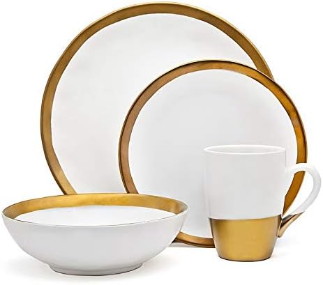 212 Main Terre Dor Dinnerware Set - 4 Piece