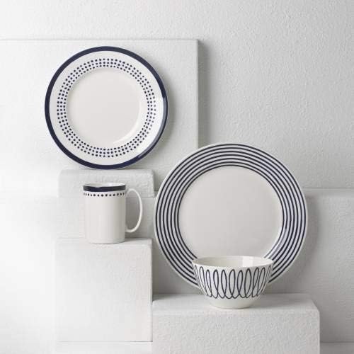 Kate Spade New York Charlotte Street East 4 Piece Place SettingBlue