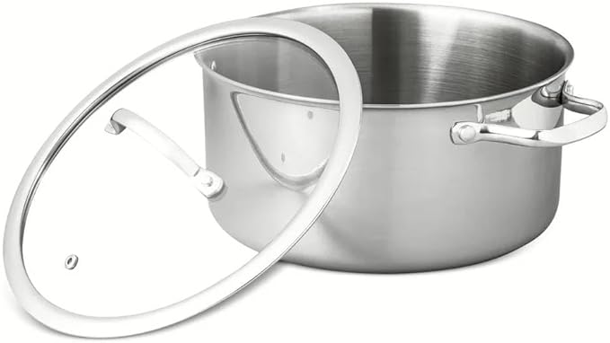 16-Piece Non-Stick Cookware and Utensil Set Multi-Layer Construction Metal-Utensil-Safe Pots and Pans for Everyday Cooking