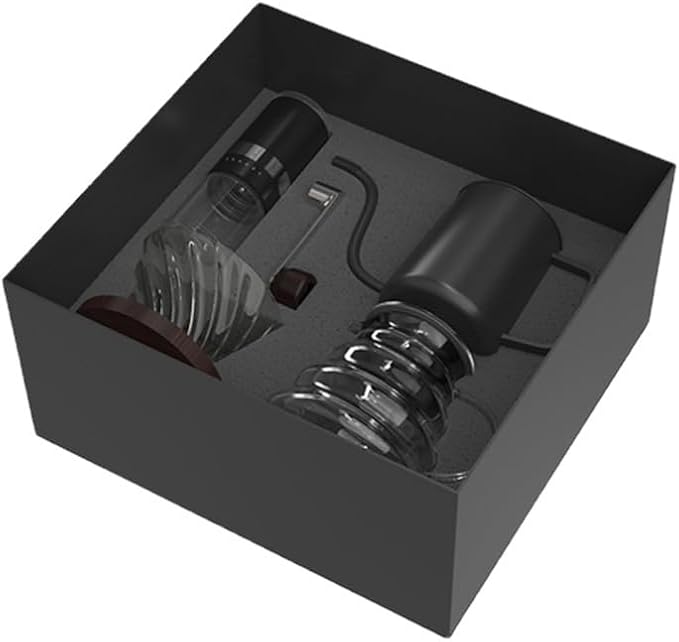 Pour-over Coffee Set with Filter Cup and Travel Coffeepot Outdoor Portable Coffee Maker Kit