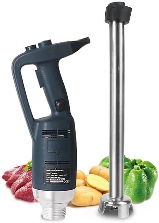 Commercial Hand BlenderVariable Speed Heavy Duty Electric Stick Blender 500W Commercial Immersion Blender Hand Blender with 500mm Stick