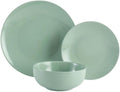 Stoneware Dinnerware Set 12 Pieces - Cream (Mint)