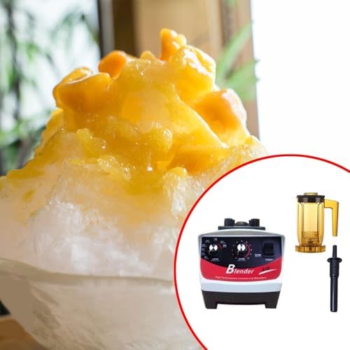 High-Speed Countertop Blender 20000RPM - Professional Smoothie Maker with Tamper for Bubble Tea Milk Foam and Shaker Cups - Perfect for Home and Kitchen Use