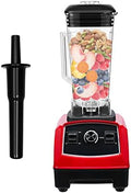 2200W Professional Countertop Smoothie Blender 2L Heavy Duty Stainless Steel Commercial Kitchen Blender Mixer Juicer Ice CrusherAdjustable Speed for MilkshakesIce Creams Fresh Juices (Black)