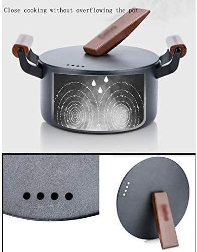 Cookware Set Pots and Pans Set 3 Pcs Household Iron Pot Cooking Soup Pot Fine Iron Pot Uncoated Non-Stick Cookware for Kitchen Home Cooking Pot Set Cooking Pan Set(