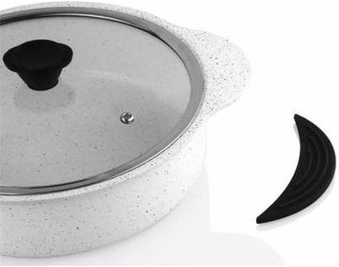 6Pcs/ Set Cookware Set Kitchenware Cooking Pot and Pan Set Non- St?ck Stainless Steel Kitchen