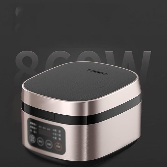 Electric Rice Cooker Large Capacity 4L Spherical Inner Tank Multi Functional