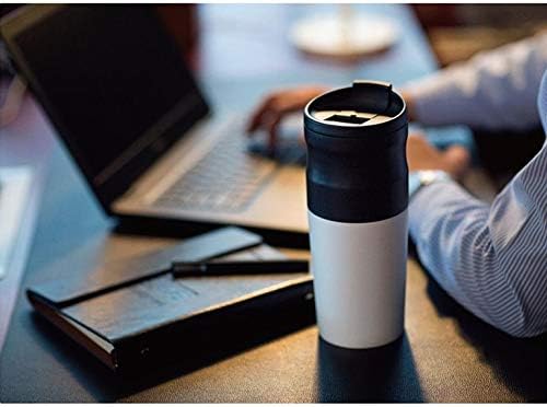 Portable Coffee Maker 3 in 1 Coffee Grinder Electric Coffee Filter Coffee Cup Drip Coffee Machine Coffee Dripper Set for Home (Black) (Black)