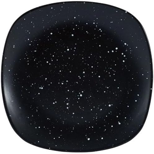 12-piece Stoneware Square Dinnerware Set Speckle Glaze Dish Ceramic Dishes To Eat Plates Dinner Sets Bar