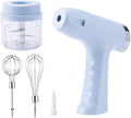 USB C Rechargeable Portable Mixer 5 Speed Electric Whisk with Container Dual Beater for Efficient Mixing