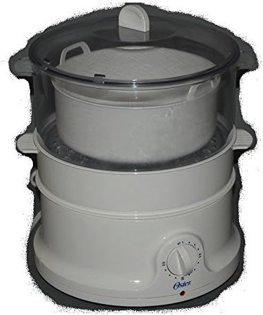 Oster 4714 Large Capacity 8-Quart Food Steamer Rice Cooker - White