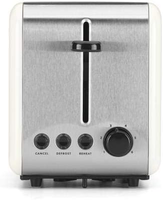 kate spade new york Deco Dot 2-Slice Toaster White with Black Dots