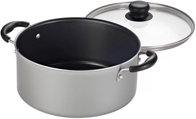 Kitchen Accessories 15 Pc Cookware Set - Silver Aluminum Nonstick Stainless Steel Cookware Set Kitchen Cookware Set