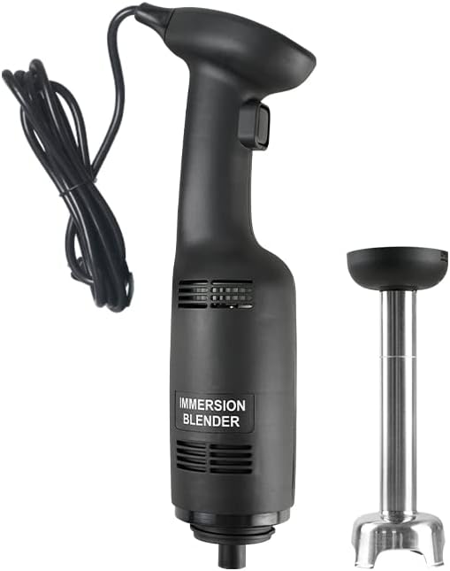 270W Electric Immersion Blender Commercial Hand Held Stick Blender Mixer Stick Fixed Speed Vegetables &amp Potatoes