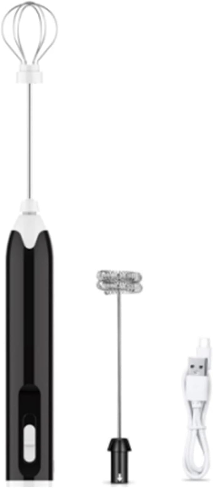 USB Rechargeable Electric Blend er Mixer - Milk Frother Egg Beater Coffee Whisk Juice Stirrer Portable Handheld Kitchen Tool