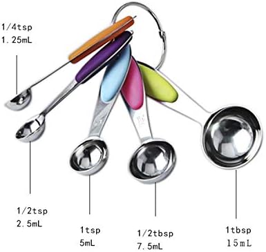 Kn650 10 in 1 Colorful Stainless Steel Measuring Spoon Cake Mold Baking Tool Set Cookware Set Cookware Picnic Boiler Cookware