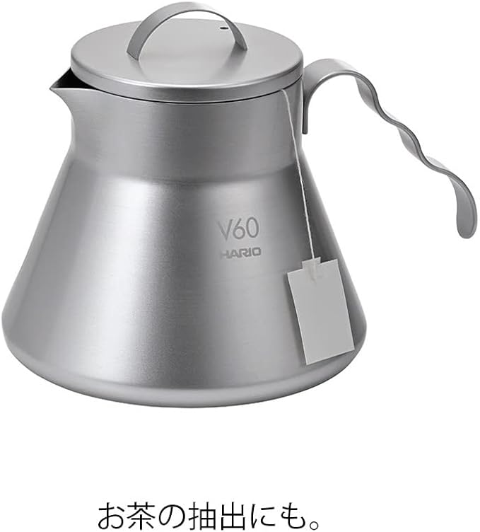 Hario Outdoor V60 Metal Coffee Server 500ml Silver