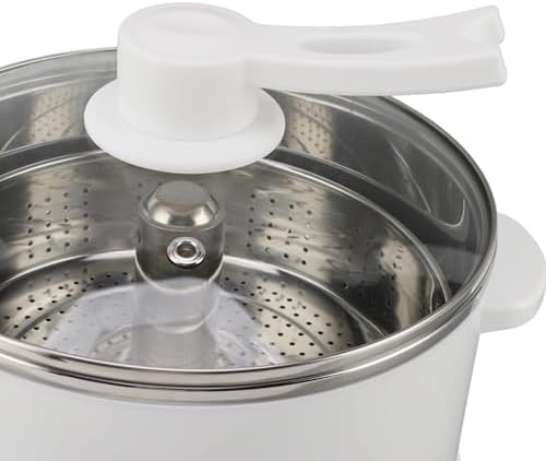 Large Capacity Rice Cooker with Smart Sugar Removal Function 4L Electric Rice Cooker with Steamer Basket Fast Cooking &amp Keep Warm for Family Meals