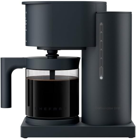 Chefmann Caffeinator Drip 14-Cup Programmable Coffee Maker Black