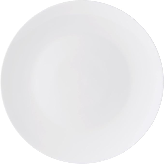 Mikasa Macie Bone China Lightweight Chip Resistant 12 Piece Dinnerware Set Service for 4 White