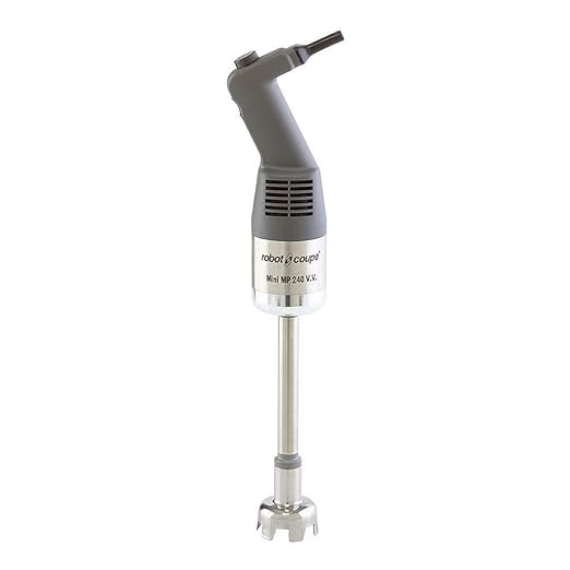 Robot Coupe MMP240VV 10-Inch Mini Power Mixer with 1-1/2 Gal. Capacity and Variable Speed 120v ETL-SanitationGray
