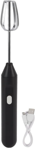 Electric Hand Blender3 in 1 Immersion Blender Handheld Beater Electric Milk Frother Coffee Blender Milkshake Blender Foamer Kitchen Tools(Black)