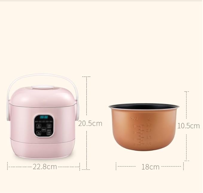 Smart Rice Cooker Household Mini Portable for Single Person Kitchen Cooking