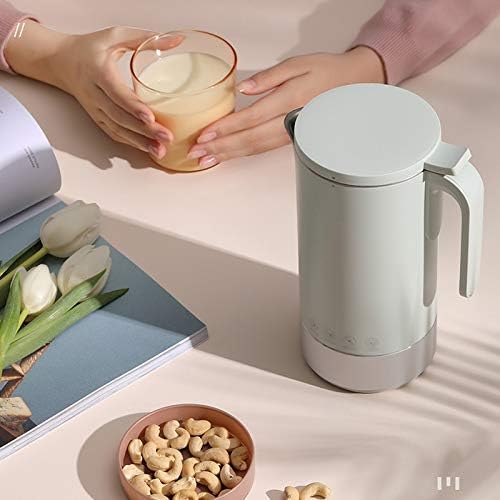 Soymilk Machine Automatic Mini Electric Heating Soya-Bean Milk Juicer Stir Rice Paste Maker Filter-free 350ml(D)