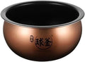 Electric Rice Cooker Inner Pot Compatible for SUPOR Electric Pressure Cooker Inner Pot 2.5L/3L/4L/5L/6L Non Stick Pot Inner Pot (Multiple Kind 27 (Spherical Inner Pot 4L))