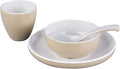 Dinnerware Sets - Luxury Gift Dishes Service Set Dinnerware Sets Tableware Setting Set Hotel Restaurant Four-Piece Restaurant Commercial Imitation Porcelain Dishes(B)