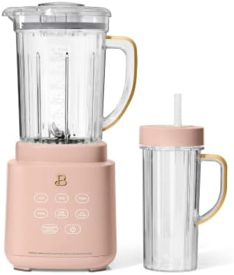 PowerExact Blender System Touch Activated High Performance With On The Go 20 oz Cup (Rose Pink)