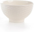 Red Vanilla FC900-421 Nantucket Cereal/Fruit Bowls 5.5-Inch/20-Ounce White Set of 4