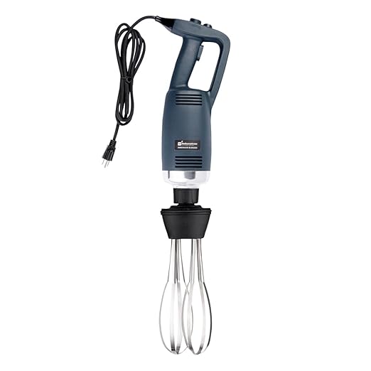 Restaurantware-ATTACHMENT ONLY: Hi Tek 10 Inch Immersion Blender Whisk 1 Dishwashable Blending Whisk - Blender Sold Separately Durable Stainless Steel Whisks Blenders Attachment